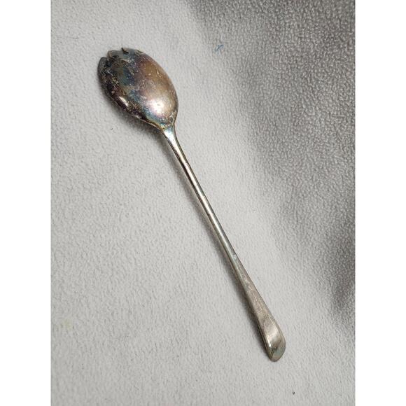 Sheffield England EP.S.A1 Serving Fork Spoon Salad Server Silverplated - Picture 4 of 9